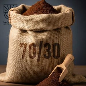 قهوه ترک ۷۰٪ ربوستا ۳۰٪ عربیکا